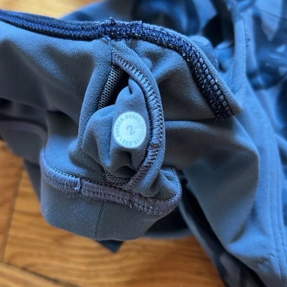 Lululemon Align Tank Top Cropped Botanical Bloom Anchor Multi Black Gray - Sz 2 - Picture 5 of 5